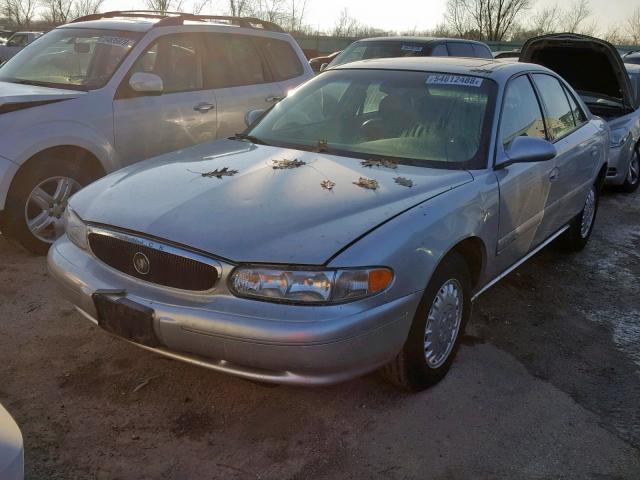 2G4WY55J221114697 - 2002 BUICK CENTURY LI SILVER photo 2