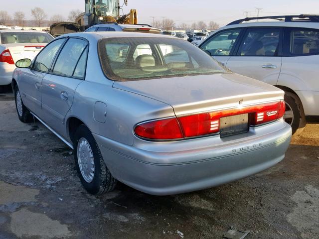 2G4WY55J221114697 - 2002 BUICK CENTURY LI SILVER photo 3