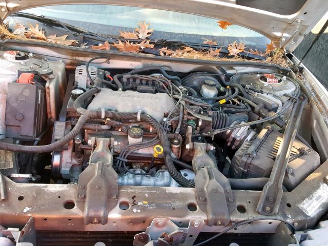 2G4WY55J221114697 - 2002 BUICK CENTURY LI SILVER photo 7