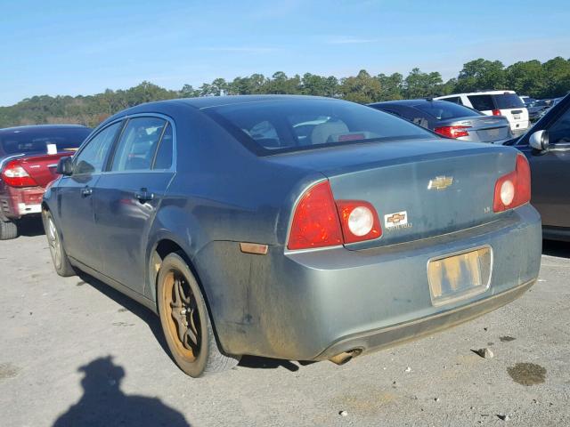 1G1ZG57B29F140254 - 2009 CHEVROLET MALIBU LS Yaşıl foto 3