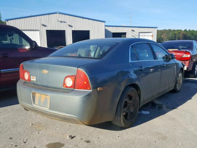 1G1ZG57B29F140254 - 2009 CHEVROLET MALIBU LS Yaşıl foto 4