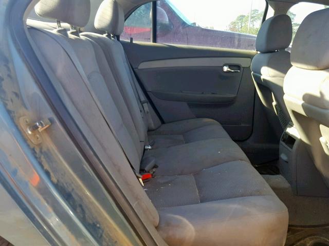 1G1ZG57B29F140254 - 2009 CHEVROLET MALIBU LS Yaşıl foto 6