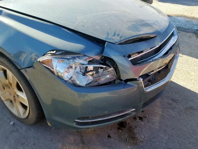 1G1ZG57B29F140254 - 2009 CHEVROLET MALIBU LS Yaşıl foto 9