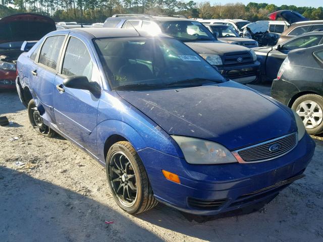 1FAFP34N66W225239 - 2006 FORD FOCUS ZX4 BLUE photo 1