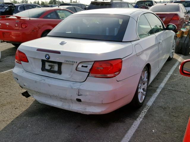 WBAWR33527PX78677 - 2007 BMW 328 I SULE WHITE photo 4