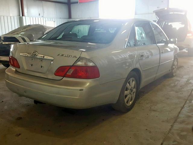 4T1BF28B93U326235 - 2003 TOYOTA AVALON XL GRAY photo 4