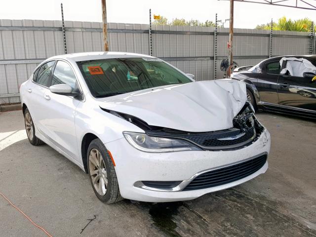 1C3CCCABXGN105975 - 2016 CHRYSLER 200 LIMITE WHITE photo 1