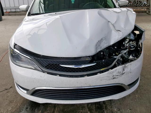 1C3CCCABXGN105975 - 2016 CHRYSLER 200 LIMITE WHITE photo 7