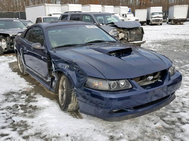 1FAFP42X63F389175 - 2003 FORD MUSTANG GT BLUE photo 1