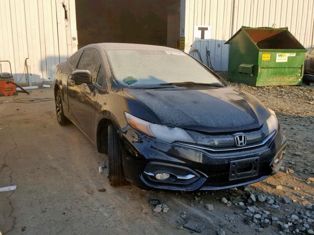 2HGFG3B01EH517462 - 2014 HONDA CIVIC EXL BLACK photo 1