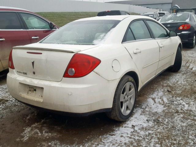 1G2ZG58B674207036 - 2007 PONTIAC G6 BASE WHITE photo 4