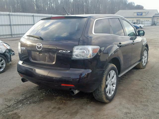 JM3ER29L590216077 - 2009 MAZDA CX-7 BURGUNDY photo 4