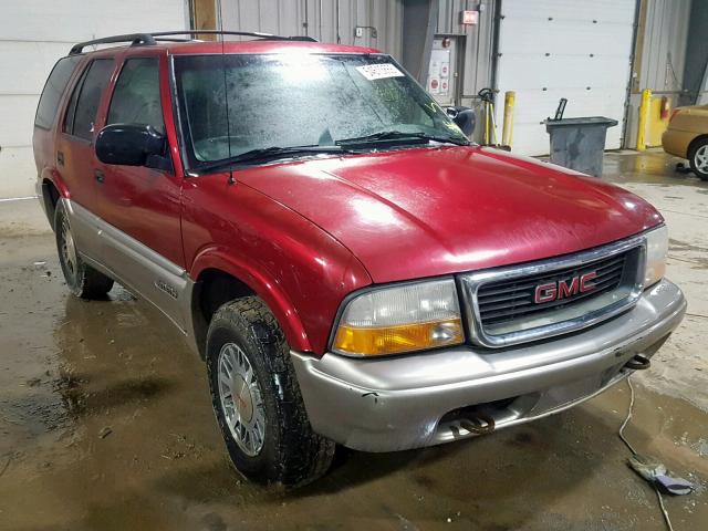 1GKDT13W0Y2352272 - 2000 GMC JIMMY / EN RED photo 1