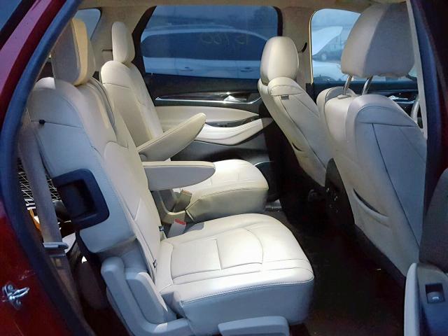 5GAERCKW2JJ214502 - 2018 BUICK ENCLAVE PR MAROON photo 6