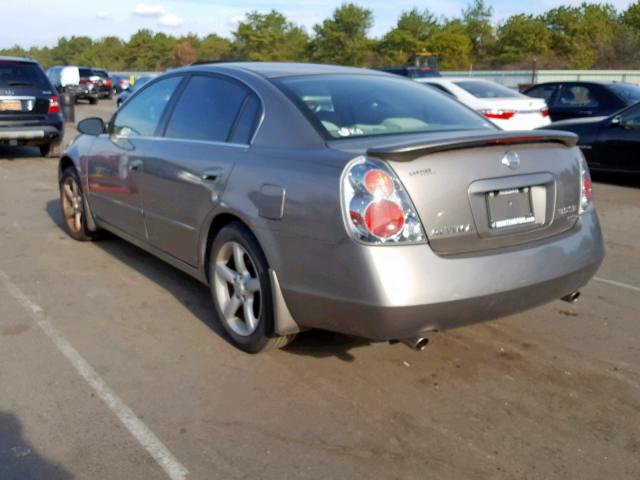 1N4BL11D75C138282 - 2005 NISSAN ALTIMA SE GRAY photo 3