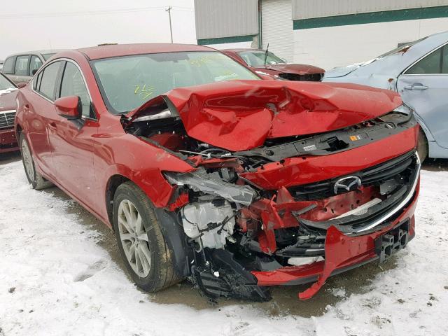 JM1GL1U56H1138262 - 2017 MAZDA 6 SPORT RED photo 1