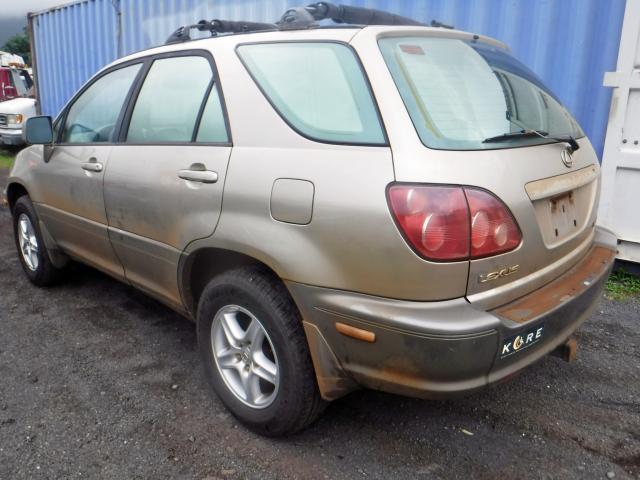 JT6GF10U9X0035692 - 1999 LEXUS RX 300 GOLD photo 3