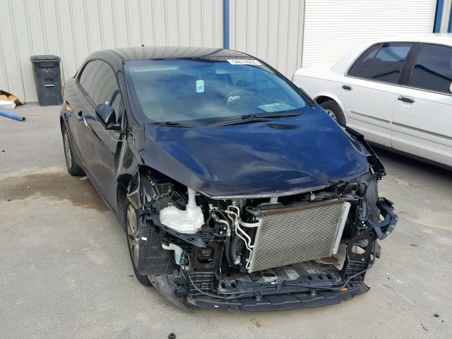 KNAFX6A86F5406211 - 2015 KIA FORTE EX BLACK photo 1