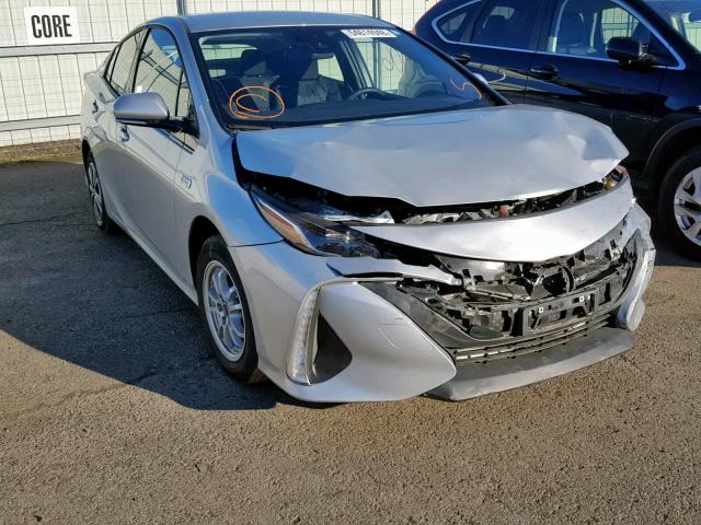 JTDKARFP0H3003831 - 2017 TOYOTA PRIUS PRIM ვერცხლისფერი ფოტო 1