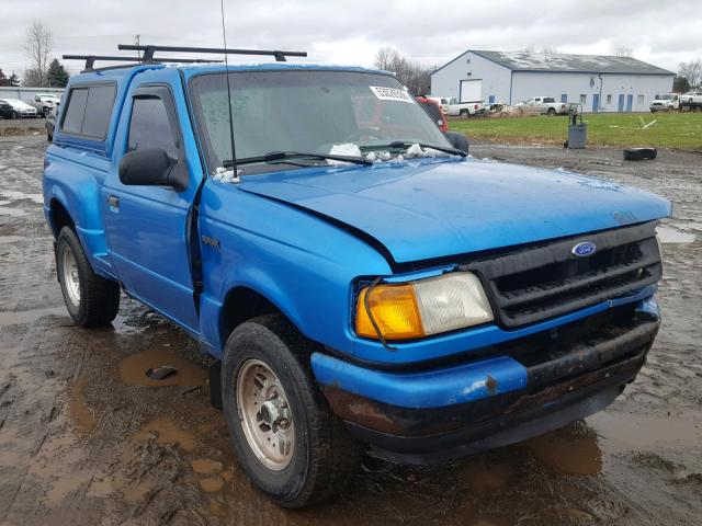 1FTCR11X2PPB09484 - 1993 FORD RANGER BLUE photo 1