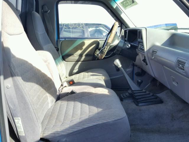 1FTCR11X2PPB09484 - 1993 FORD RANGER BLUE photo 5