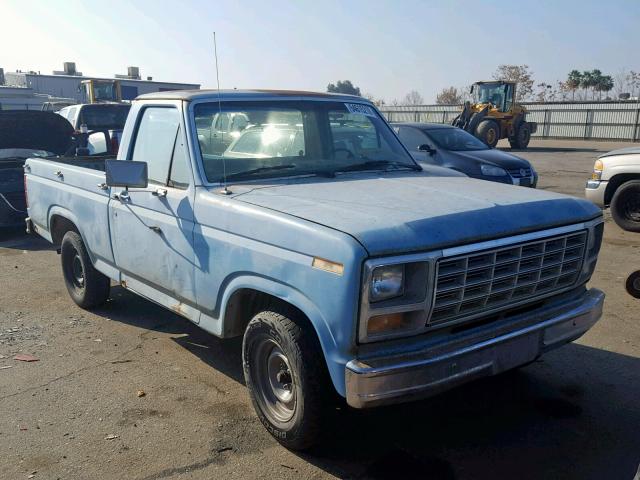 F10ERHD0371 - 1980 FORD F100 BLUE photo 1