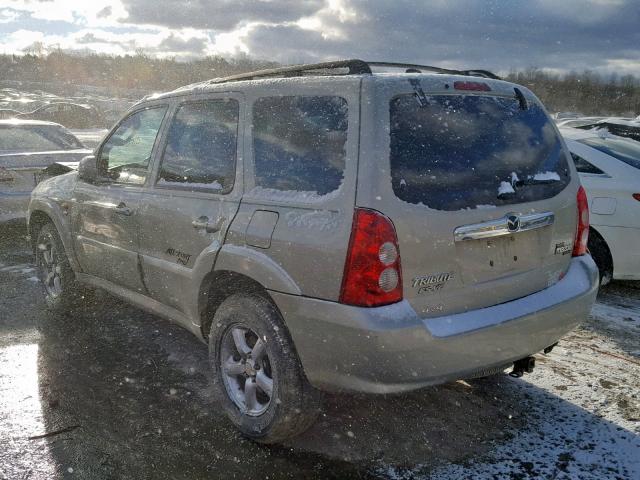 4F2CZ96185KM05428 - 2005 MAZDA TRIBUTE S SILVER photo 3