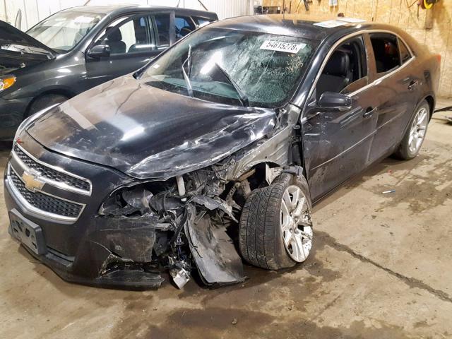 1G11C5SAXDF304303 - 2013 CHEVROLET MALIBU 1LT 红色 照片 2