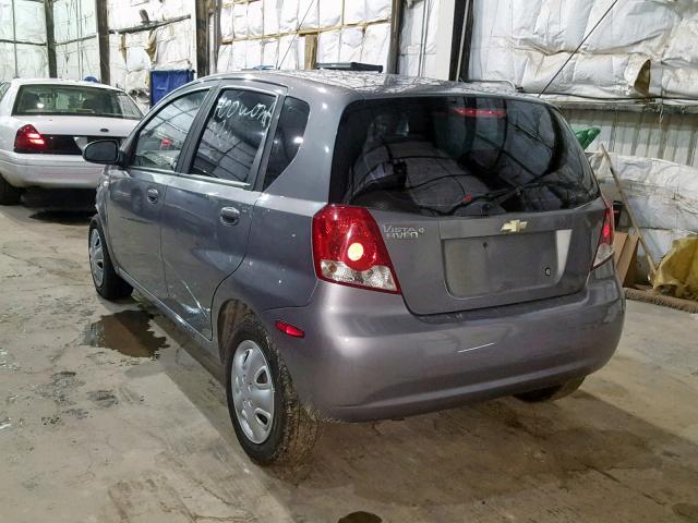 KL1TD66678B044634 - 2008 CHEVROLET AVEO BASE Boz foto 3