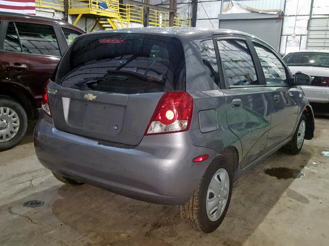 KL1TD66678B044634 - 2008 CHEVROLET AVEO BASE Boz foto 4