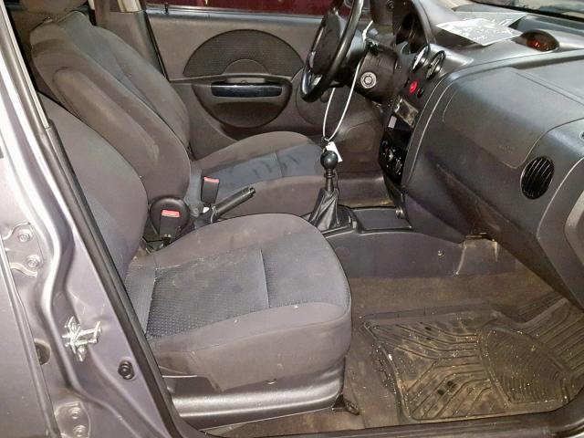 KL1TD66678B044634 - 2008 CHEVROLET AVEO BASE Boz foto 5