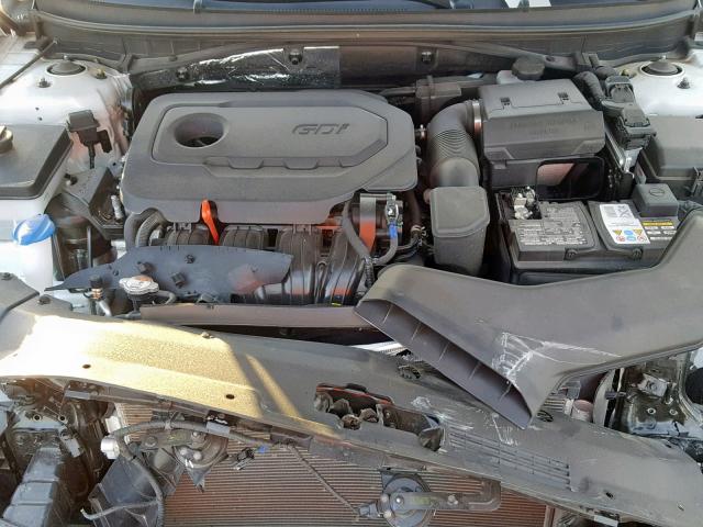 5NPE34AFXJH682459 - 2018 HYUNDAI SONATA SPO WHITE photo 7