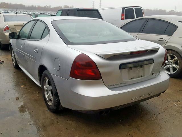 2G2WP522941123151 - 2004 PONTIAC GRAND PRIX SILVER photo 3