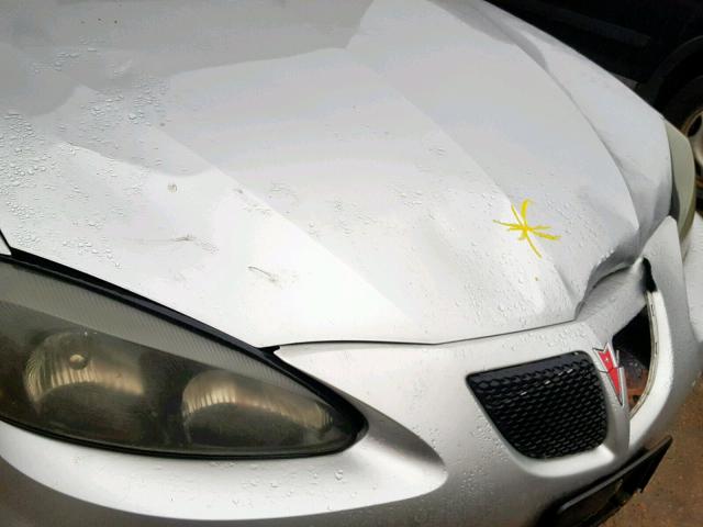 2G2WP522941123151 - 2004 PONTIAC GRAND PRIX SILVER photo 9
