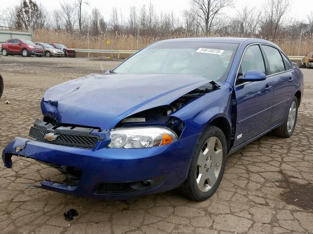 2G1WD58C969174554 - 2006 CHEVROLET IMPALA SUP 蓝色 照片 2
