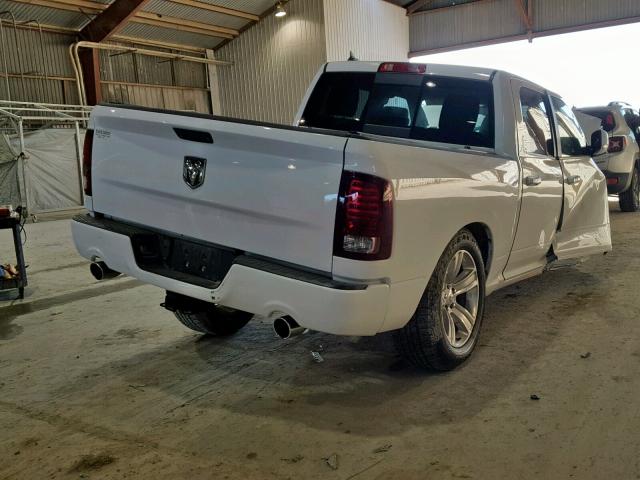 1C6RR6MT3ES173289 - 2014 RAM 1500 SPORT WHITE photo 4