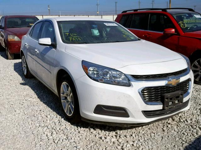 1G11C5SL0FF198027 - 2015 CHEVROLET MALIBU 1LT WHITE photo 1