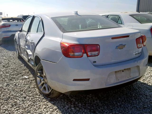 1G11C5SL0FF198027 - 2015 CHEVROLET MALIBU 1LT WHITE photo 3