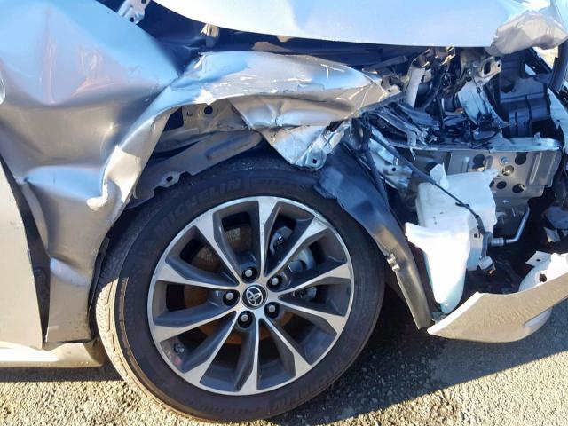 4T1BK1EB5GU205055 - 2016 TOYOTA AVALON XLE SILVER photo 9