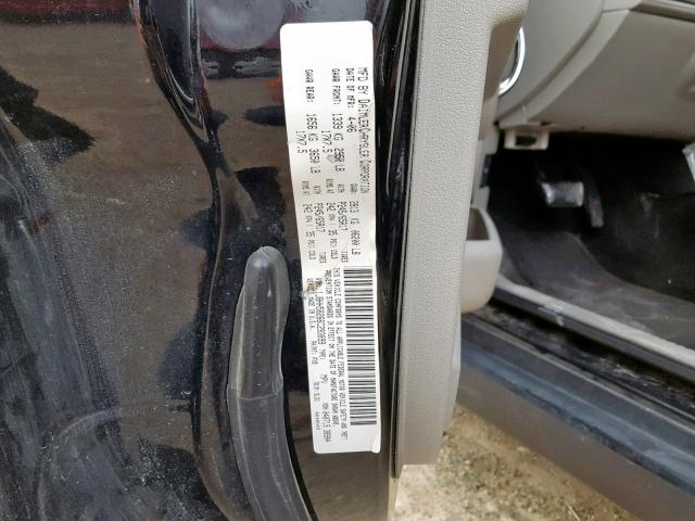 1J8HH58266C293899 - 2006 JEEP COMMANDER BLACK photo 10