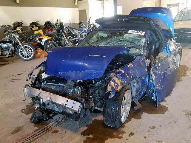 JN1AZ36D44M200113 - 2004 NISSAN 350Z ROADS BLUE photo 2