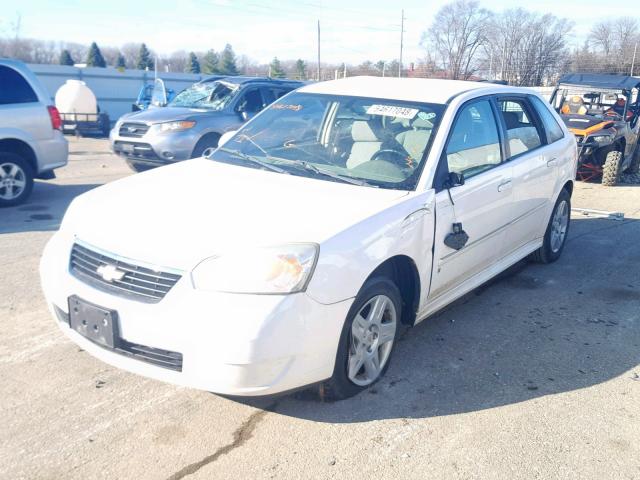 1G1ZT618X6F121543 - 2006 CHEVROLET MALIBU MAX თეთრი ფოტო 2