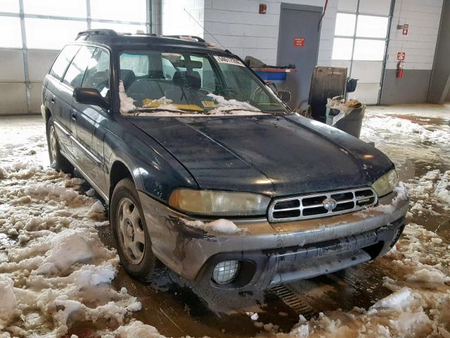 4S3BG6856T7985973 - 1996 SUBARU LEGACY OUT GREEN photo 1