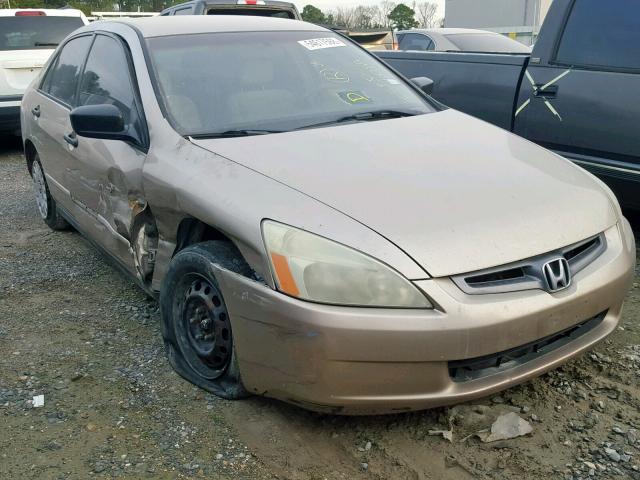 1HGCM55164A010372 - 2004 HONDA ACCORD DX GOLD photo 1