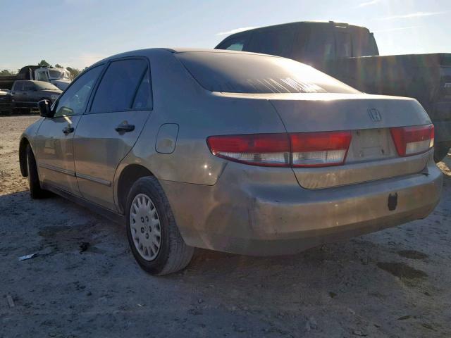 1HGCM55164A010372 - 2004 HONDA ACCORD DX GOLD photo 3