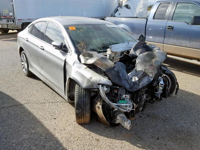 1C3CCCAB0GN137382 - 2016 CHRYSLER 200 LIMITE SILVER photo 1