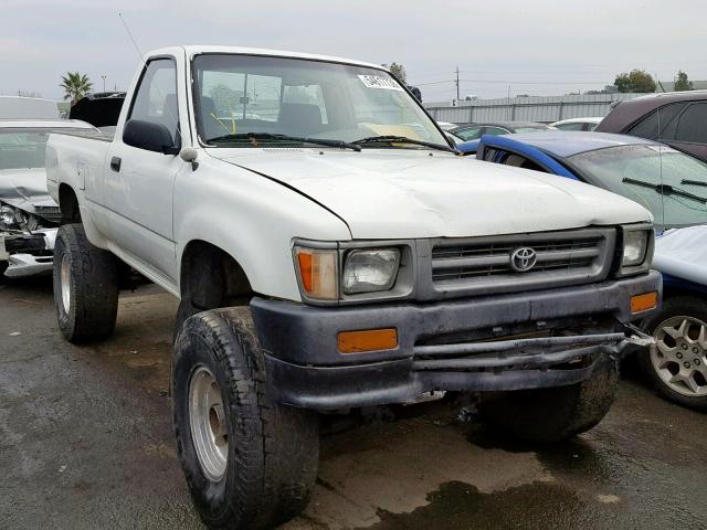 JT4RN01P2P7062604 - 1993 TOYOTA PICKUP 1/2 WHITE photo 1