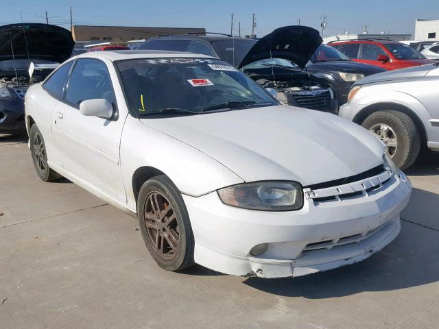 1G1JH12FX37306387 - 2003 CHEVROLET CAVALIER L WHITE photo 1