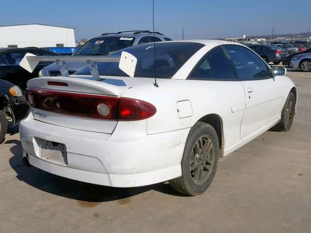 1G1JH12FX37306387 - 2003 CHEVROLET CAVALIER L WHITE photo 4