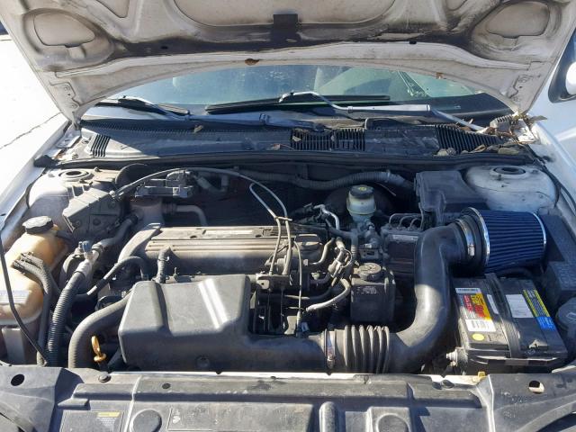 1G1JH12FX37306387 - 2003 CHEVROLET CAVALIER L WHITE photo 7